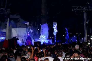 Telde se asusta con el Perro Maldito en Valsequillo (Foto Francisco Javier Santana, Acfi Press y TA)